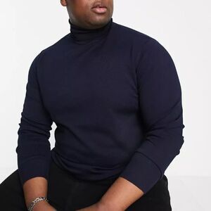 Gianni Feraud premium muscle fit stretch roll neck finegauge sweater Williams Gr